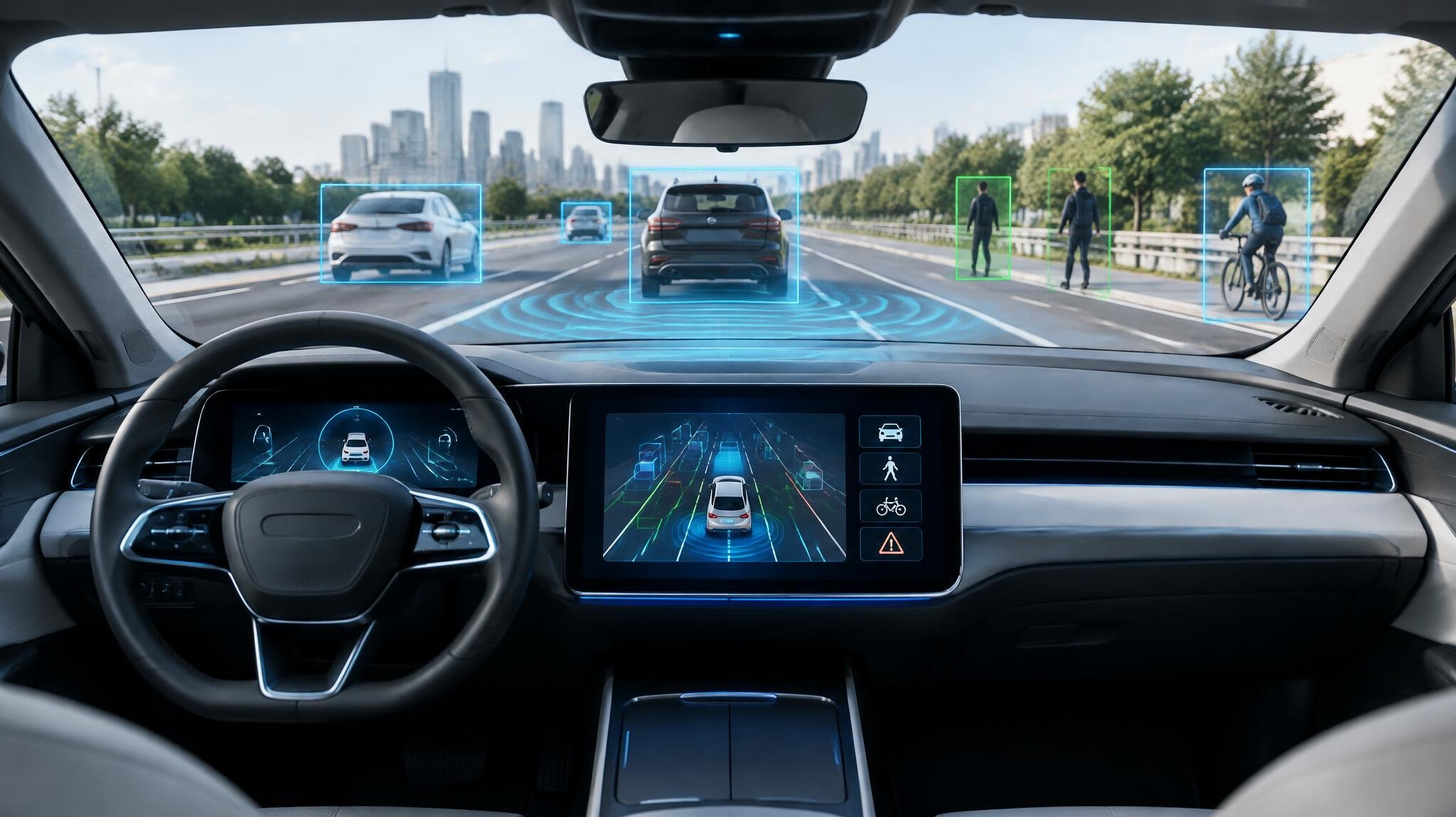 self driving car sensor